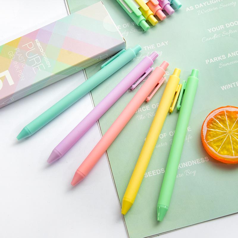 Набор из 5 гелиевых ручек. Подарок