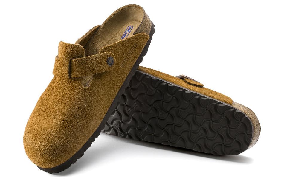 Бостон Birkenstock Мягкая стелька Замша 'Норка' 1009542