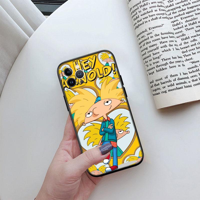 S-Special Hey A-Arnold New High-End Cover Phone Case for OPPO A3 Pro A72 A74 A76A78 A79 A94 A95 A18 A58