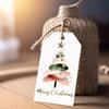 50 Sheets Handmade Christmas Packaging Label 10m Rope Paper Hang Tags  Clothes Packaging