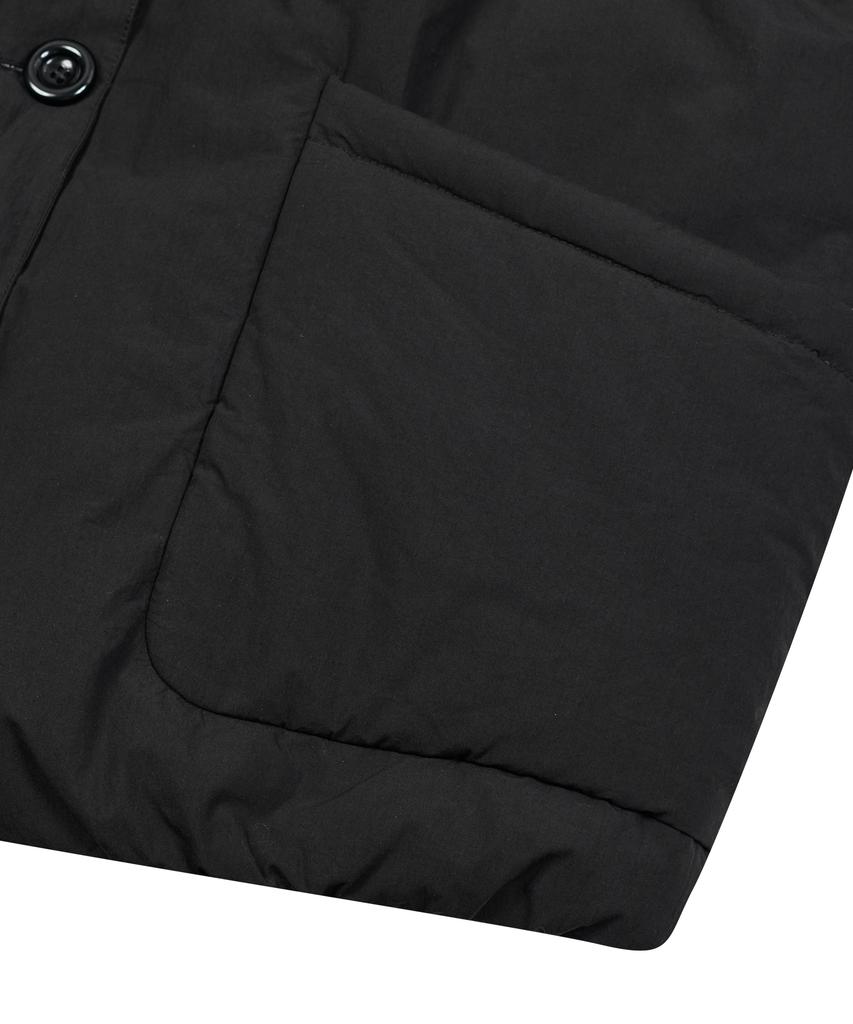 Typeservice Cotton Hooded Puffer Jacket [Black]