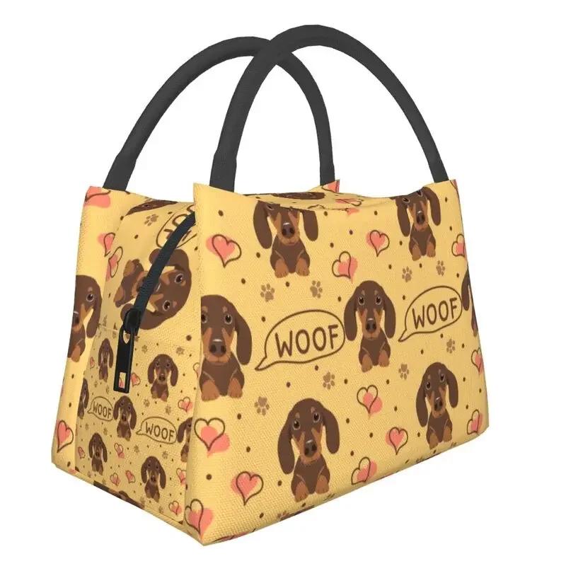 Такса Утепленные сумки для обеда для работы в офисе Барсук Сосиска Винер Собака Многоразовый охладитель Термобокс для обеда для женщин