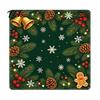 Waterproof Table Cover Christmas Mahjong Mat, Non-Slip Rubber American Noise Reduction Accessories for Poker, Card, Board & Tile Games Poker Game Mat