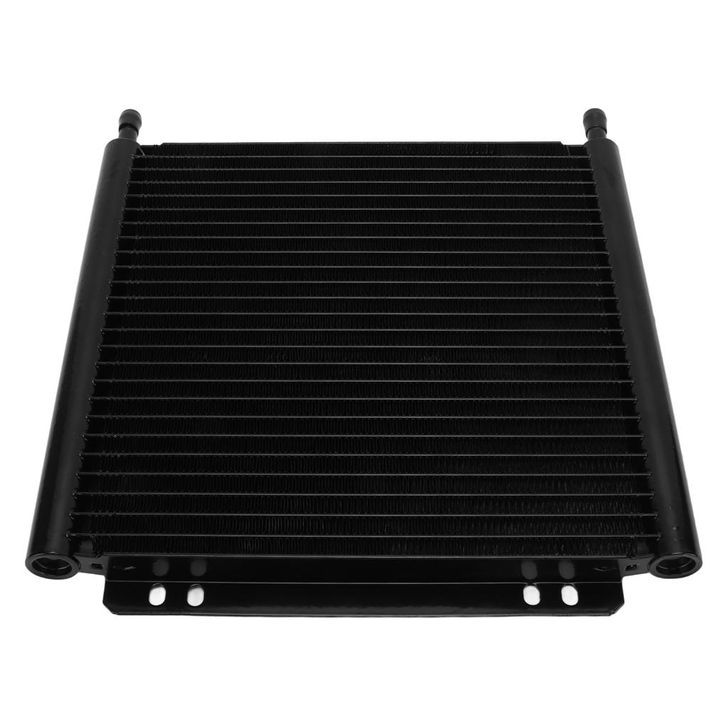 Transmission Oil Cooler Aluminum Alloy 26 Rows Black Radiator for Pick Up Trucks Class C Motor Homes
