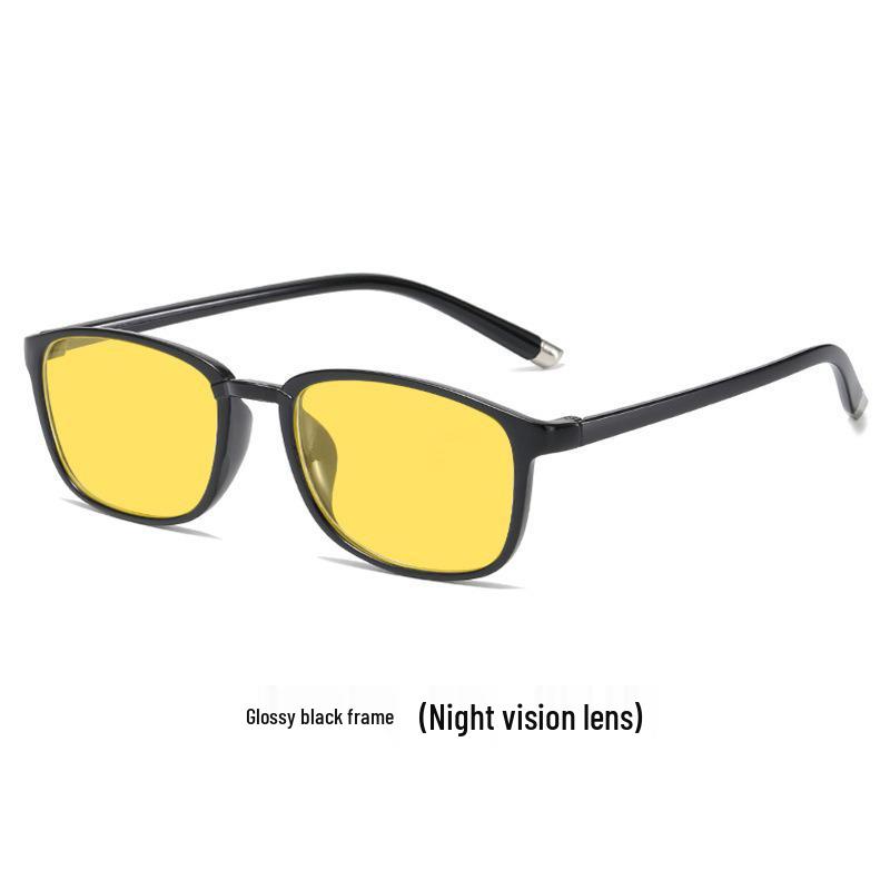 Y8011 Night Vision Anti-Blue Light Glasses with Unisex Flat Lenses for Mobile, Computer, and Gaming Eye Protection