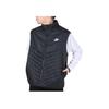 Nike Solid Color Stand Collar Zipper Sleeveless Vest Men Vests Black FB8202-011