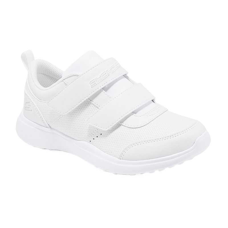 Skechers Уличная серия для девочек Удобные Универсальные Модные Детские Беговые Кроссовки Детские кроссовки Белый 302643L-WHT