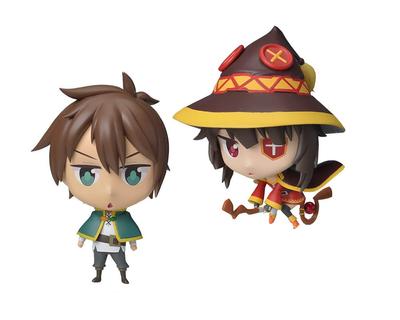 «Фильм KonoSuba Божье благословение этому чудесному миру!» Мини-дисплейная фигурка «Crimson Legend» «Кадзума и Мэгумин» Набор из 2 штук