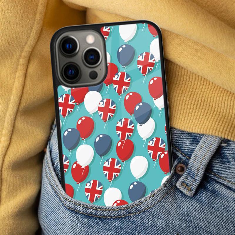 Телефонная будка Лондон Юнион Джек Мягкий чехол для телефона для iPhone 17 Air 16e Pro max 15 Pro 13 14 Plus 11 12 MagSafe Магнитный Coque