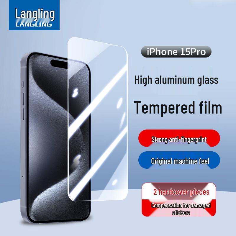 Защитные пленки премиум-класса Langling для экрана и объектива iPhone