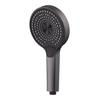High Pressure Handheld Shower Head Detachable 3 Spray Modes High Flow Chrome Finish Bathroom
