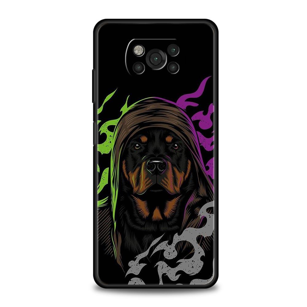 Чехол для телефона Doberman Dog для Xiaomi Poco F7 Ultra F6 F5 F4 F3 X6 X5 X4 X3 NFC C51 C55 M4 GT 5G Мягкий ТПУ корпус Fundas Capas