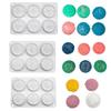 Chinese Style 6 Holes Mooncake Mold 3D Mung Bean Mold Creative Cookie Mold  Baking Tool