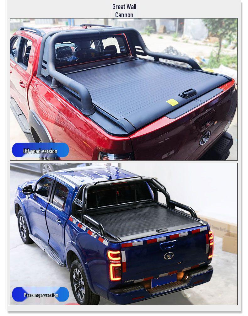 Накладка на ролик заднего борта Dodge Ram - Электрическая/Ручная Push-Pull Аксессуар для модификации пикапа с плоской платформой
