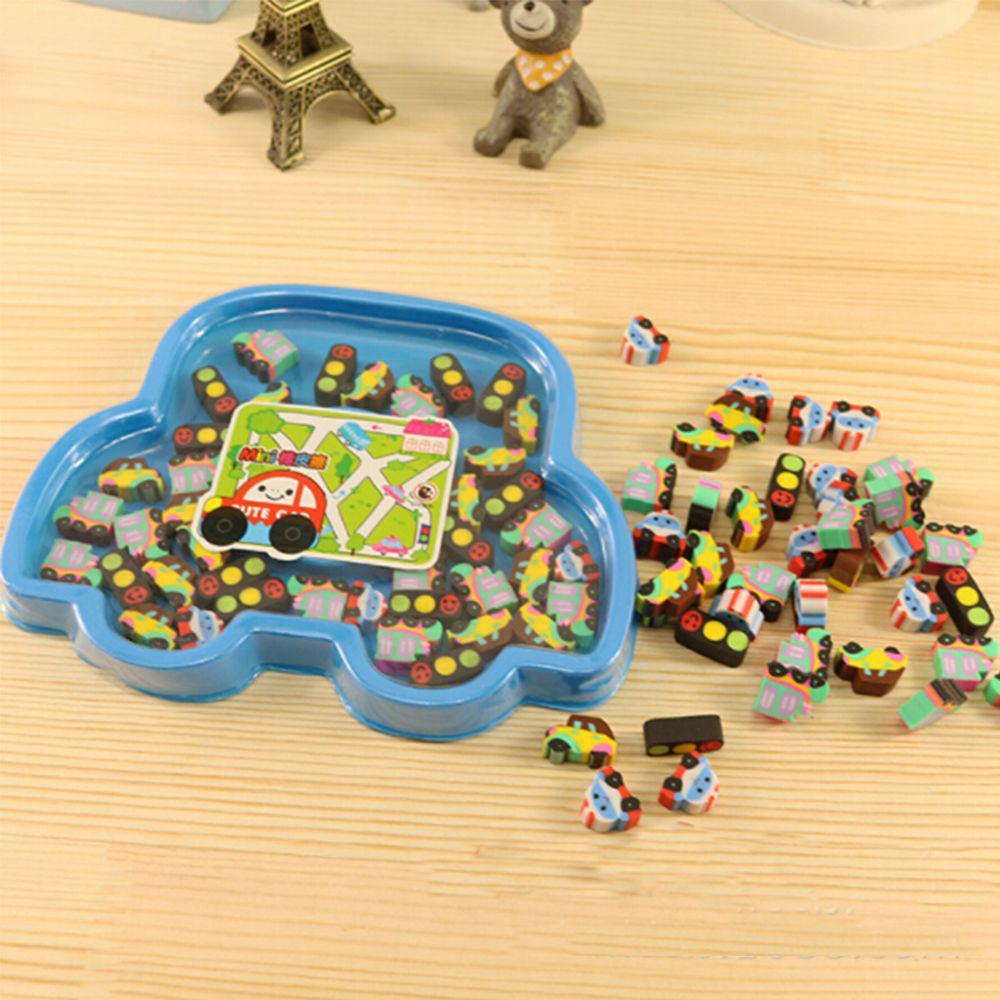Diy Stationery Gift Student Supplies Christmas Style Rubber Animal Cartoon Shape Pencil Eraser