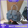 Retro Versatile Denim Small Bag New Casual Handbag Niche Shoulder Messenger Bag