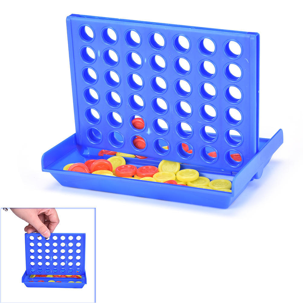 Connect Four In A Row 4 In A Line Board Game Kids Children Fun Educational Toy