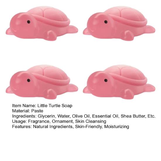 4 шт. мыла ручной работы с эфирными маслами для детей, натуральные ингредиенты, увлажняющее мыло, милое