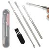Buyer Carefully Selected Ear Cleaning Stainless Steel Set of 3 3 Wire 2WAY Spring Ear Cleaning Ear Cleaning Washable