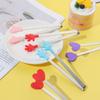 Kitchen Accessories Non-slip Handles BBQ Mini Creative Silicone Snack Food Tong