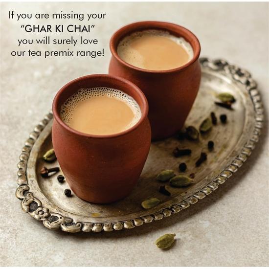 Octavius | Чай с кардамоном Premix - 10 пакетиков | Чай Elaichi | Подарочная жестяная упаковка | Готовая чайная смесь | Готовый чай(15 г х 10 пакетиков)