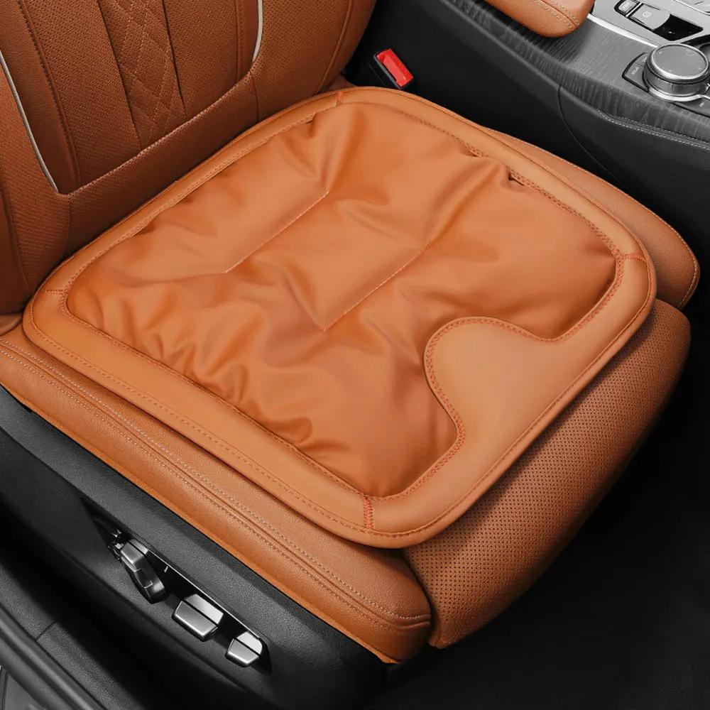 1 шт. Подушка для переднего сиденья автомобиля, удобная подушка из необрастающей кожи, универсальные чехлы для сидений, аксессуары для салона автомобиля