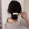 Fashion Simple Ponytail Hair Clip Solid Color Hair Accessories Hairpin Headdress Headwear Barrette Women