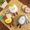 Nut Plush Keychain With Pp Cotton Filling For Gift Collectors