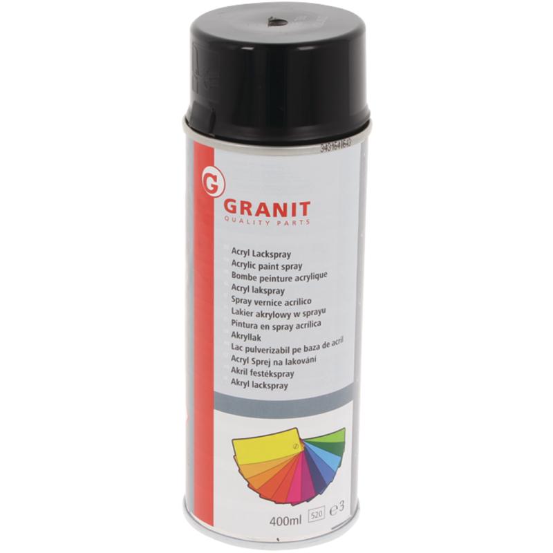 Paint Graphite Black Varnish RAL 9011 WILCKENS NOPOLUX GRANIT 400 spray