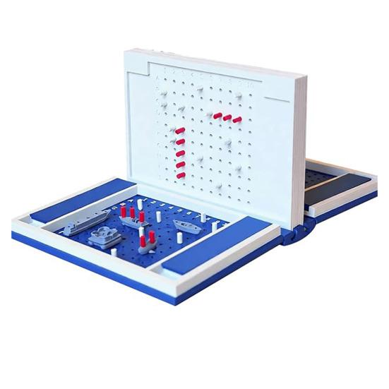 3D-печатная настольная игра Книга Виселица Четыре в ряд Морской бой Шахматная игра Подростки Взрослые Портативная Образовательная Складная Книга-игра Стратегическая игра