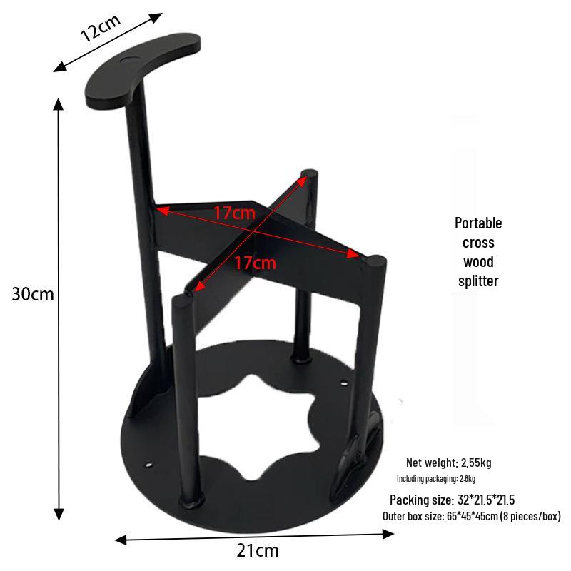 Дровокол крестового типа: Инструмент для разделения дров для улицы и дома