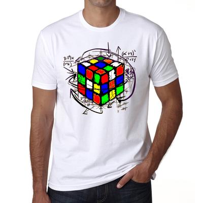 ULTRABASIC - Футболка унисекс Graphique Cube Rubik Magie