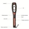 Anti-theft Check Handheld Metal Detector Vibration Alarm Electronic Detector  Customs
