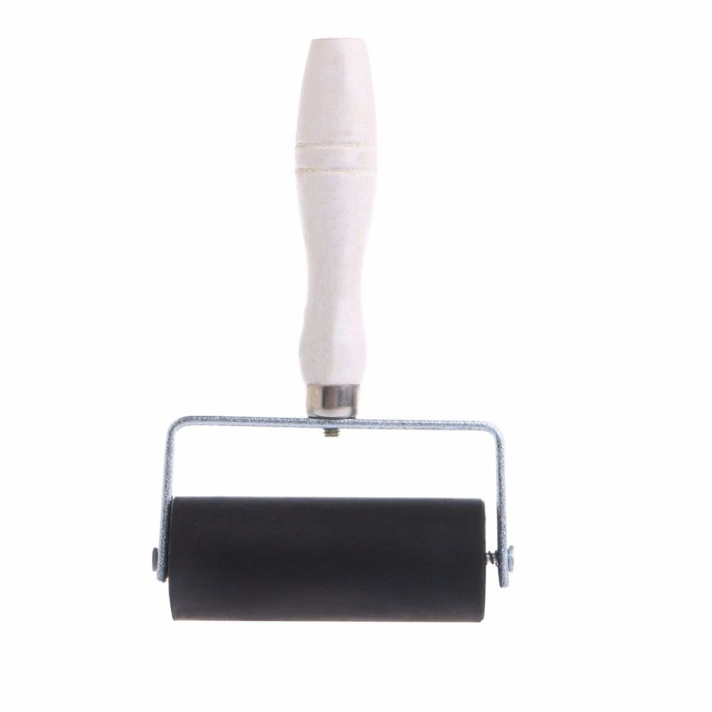 Practical Brayer Rubber Roller Stamping Tool Art Ink Painting Tool 6cm Printmaking Roller