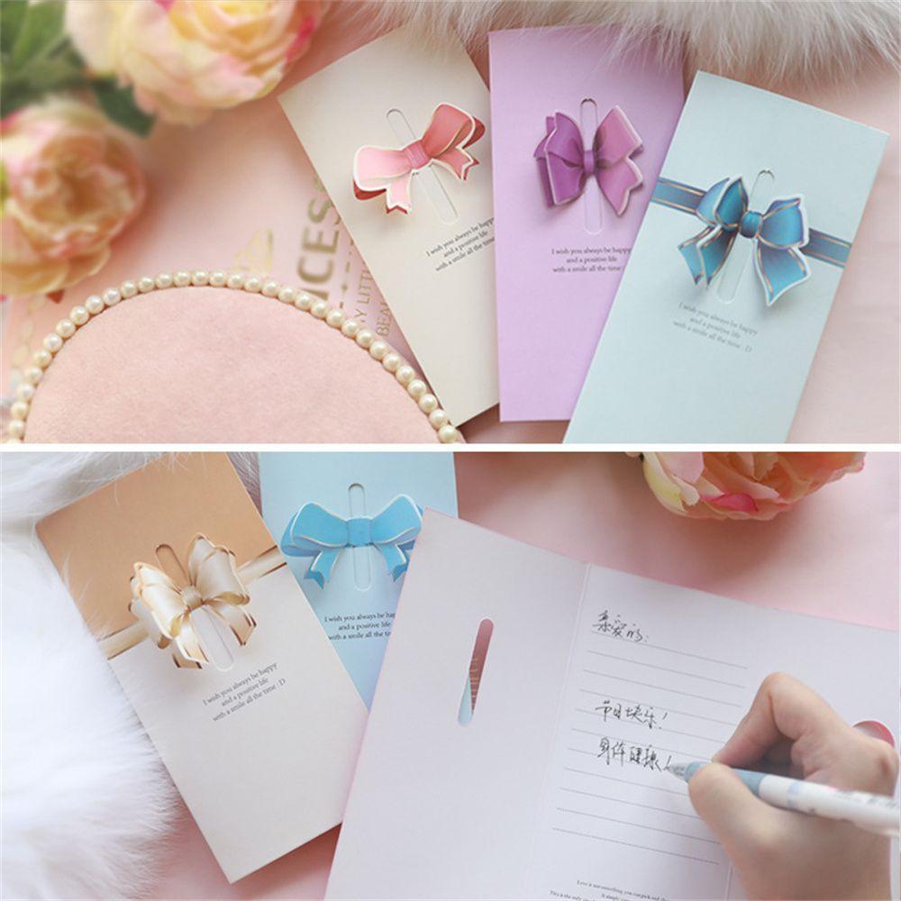 DIY Crafts Greetings Party Supplies Message Card Name Card Handmade Small Greeting Card