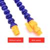 Pneumatic Tube 1/4" 3/8; 1/2; BPS Male Thread Plastic Flexible Water Oil Coolant Pipe Hose for lathe CNC machine