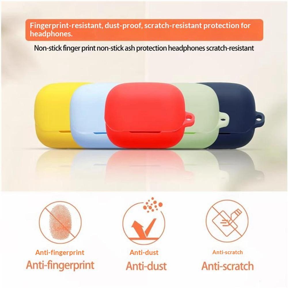 Чехол для наушников For Honor Earbuds 4 из силикона, защитный чехол для беспроводных наушников с пряжкой против потери
