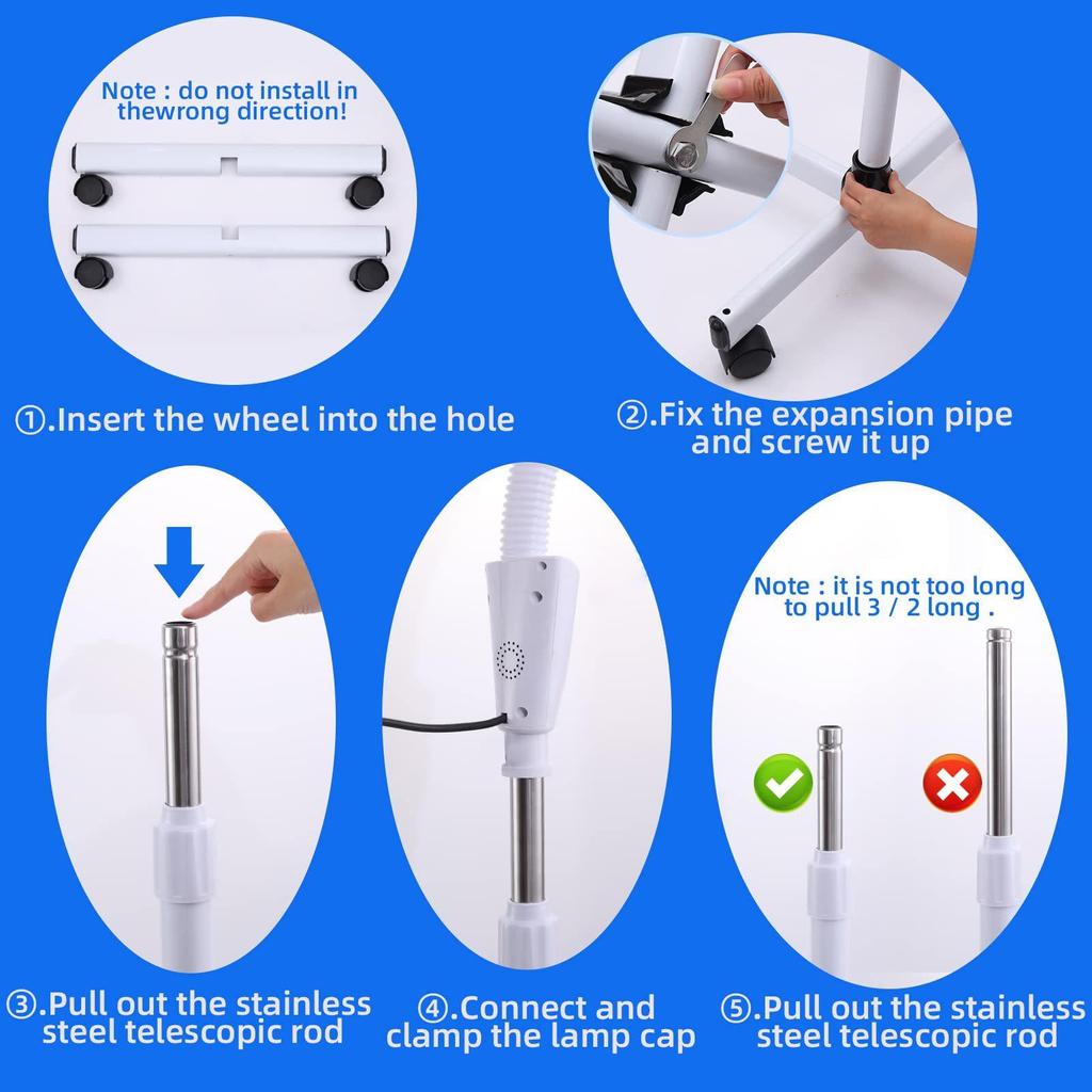 Инфракрасная лампа для обогрева 275 Вт, инфракрасная лампа для обогрева ближнего красного цвета для облегчения боли в суставах и мышечных болей для тела, стоячая лампа для обогрева