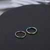 1Pc Fashion Jewelry Titanium Steel Open Nose Hoop Piercing Septum Ear Helix Tragus Lip Ring