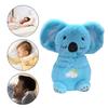 Baby Sensory Toys Breathing Dog Koala Elephant Stuffed Animal with Lights Music Sleep