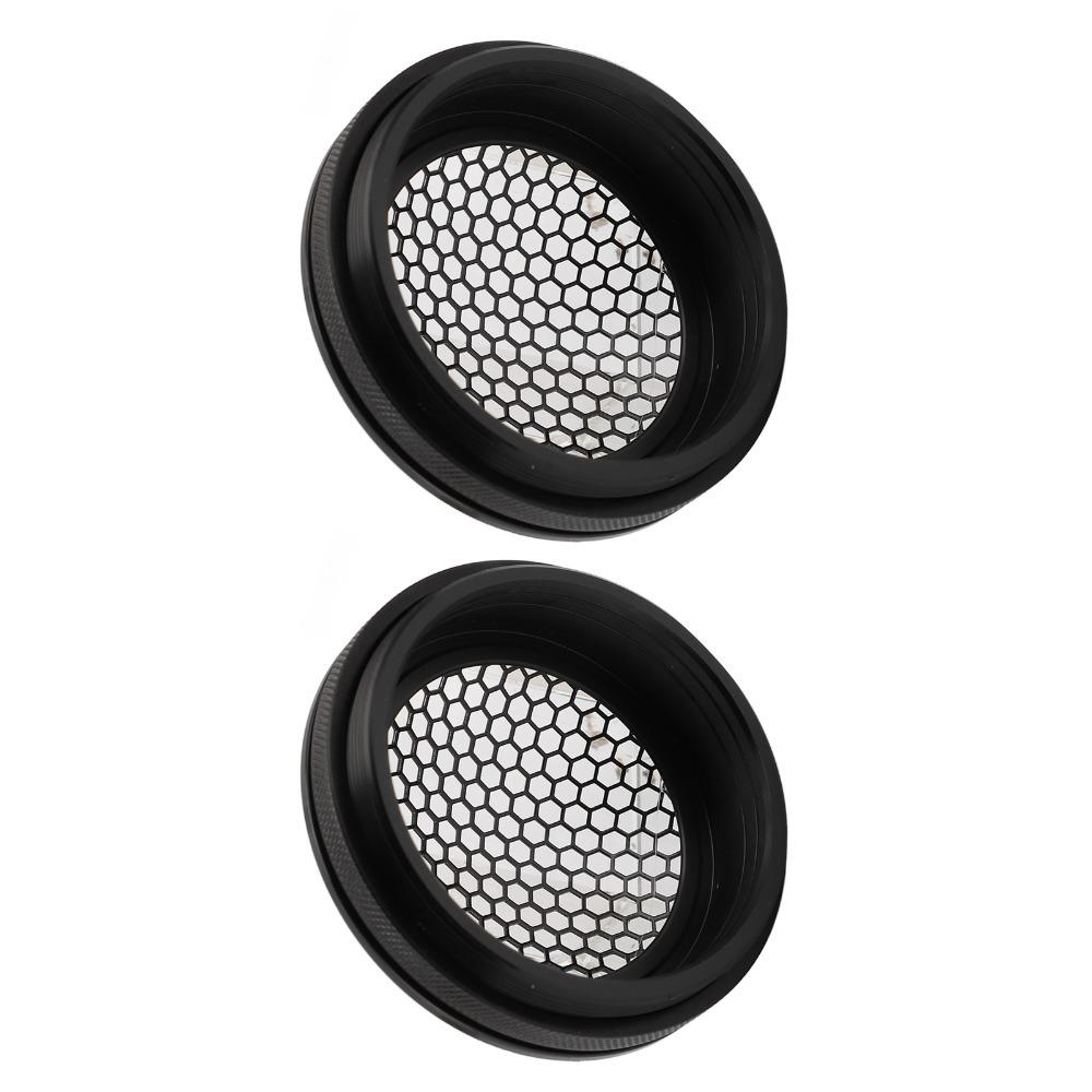 2Pcs Round Speaker Grill Metal Mesh Speaker Guard Universal Subwoofer Guard Audio System
