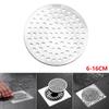 1pcs Stainless Steel Shower Sink Strainer Drain Hair Filter Cover Hair Filter Floor Drain Pad For Bathroom Shower Accessories