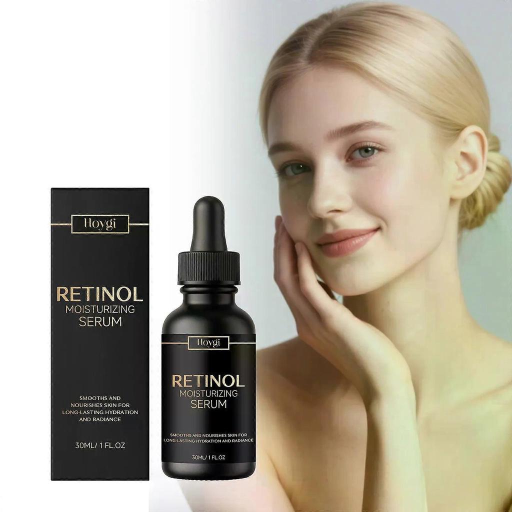 Retinol Moisturizing Serum Vitamin A Anti-Aging Formula, Pore Refining & Skin Smoothing, Hydrating for Radiant Glass Skin, 30ml/1 FL.OZ