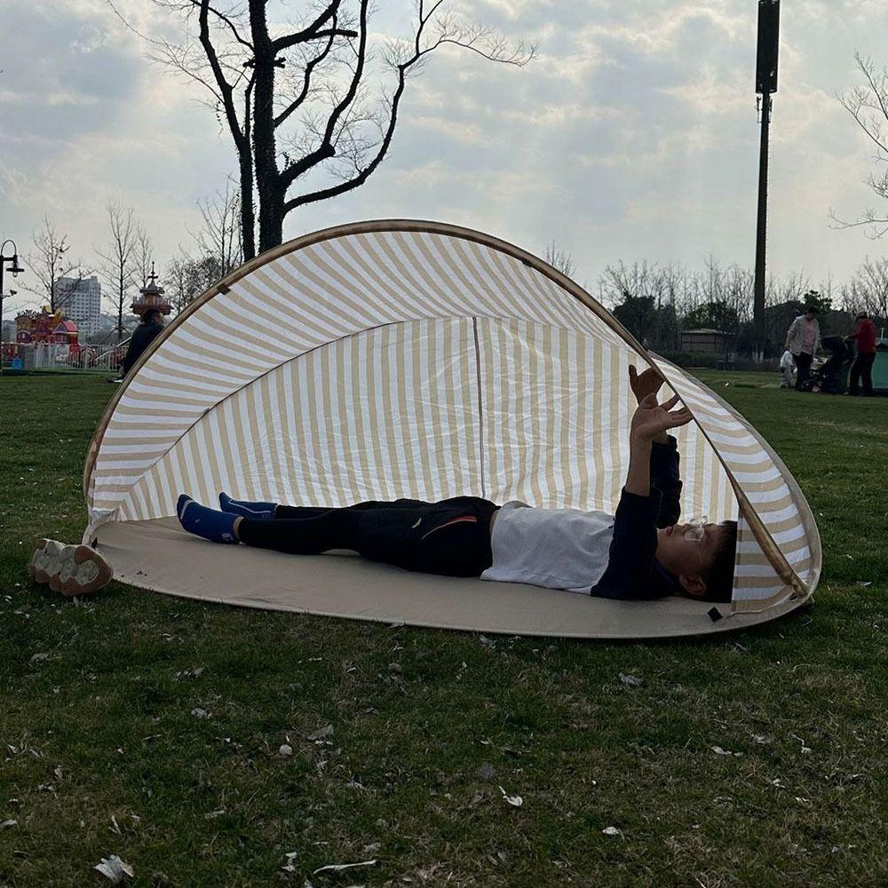 Compact Pop Up Beach Tent Breathable Outdoor Canopy Instant Opening Sun Shelter Picnic