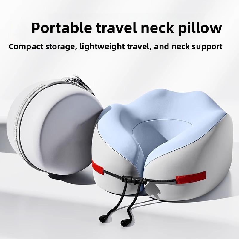 Memory Foam U-shaped Pillow, Travel Neck Pillow, Airplane Sleeping Pillow, Neck Pillow, Cervical Vertebra Neck Pillow