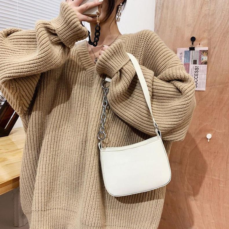 Yogodlns Fashion Armpit Shoulder Bag Purse PU Leather Small Women Handbag Small Totes