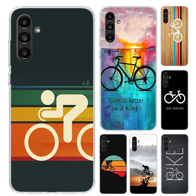 Bicycle Bike Sport Phone Case for Samsung Galaxy A17 A16 A37 A26 A36 A57 A56 A15 A25 A35 A55 A14 A24 A34 A54 A13 A23 A33 A53 Gal
