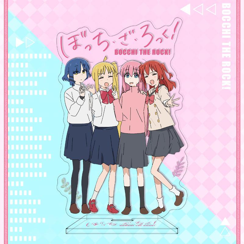Подставка для модели аниме Bocchi The Rock Girls, Gotou Hitori Ijichi Nijika Yamada Ryo Kita Ikuyo, держатель для стенда