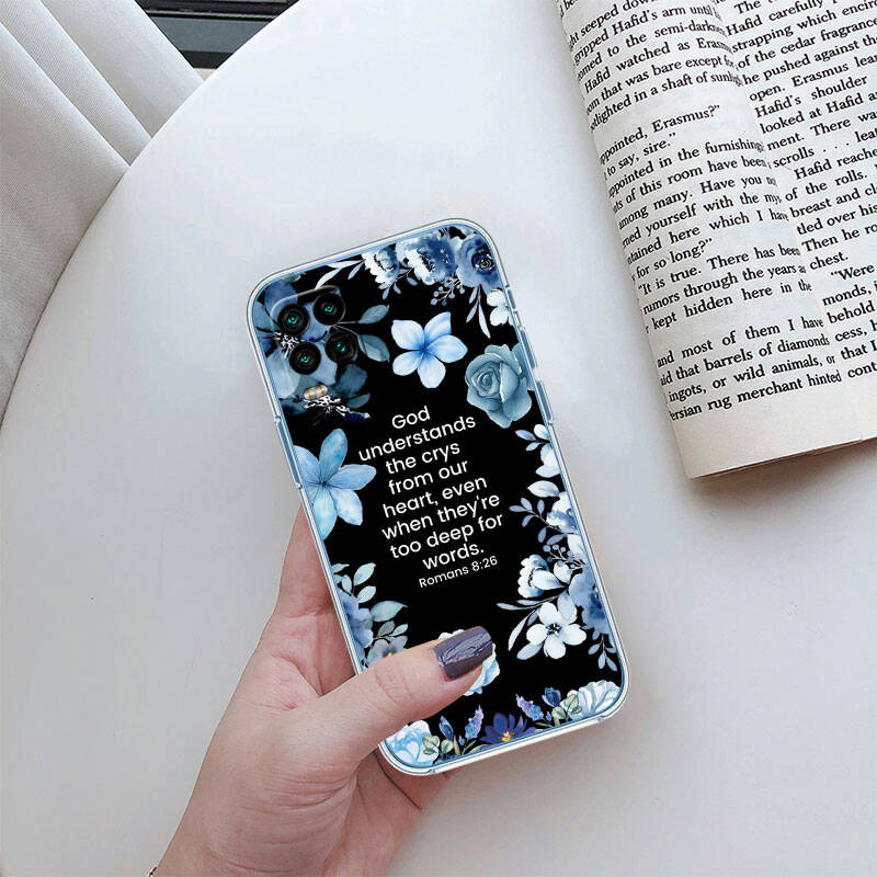 MH21 Bible verse Jesus Case for Motorola E7 G6 G7 G8 G9 Plus Power Play G10 G20 G04 E30 E40 E22 E20 E13 E15 G22 G23 G05 G75 G35 G55