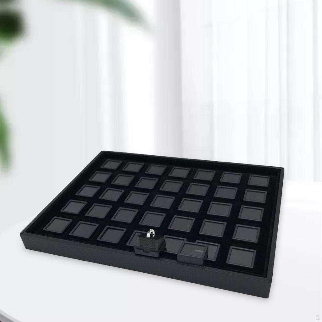 Подставка-органайзер для демонстрации драгоценных камней, настольный держатель для россыпи драгоценных камней, браслетов